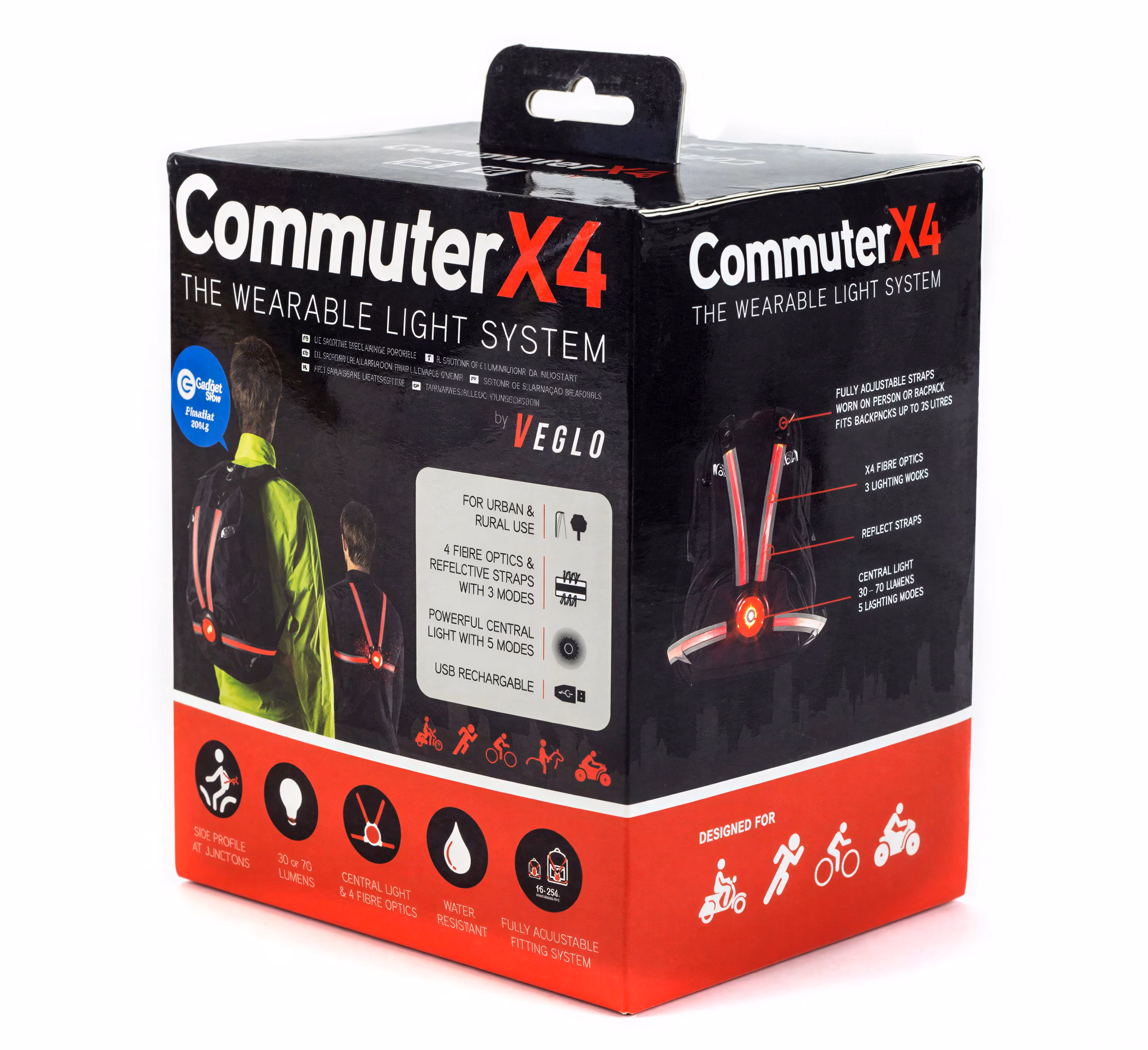 Veglo Commuter x4 packaging