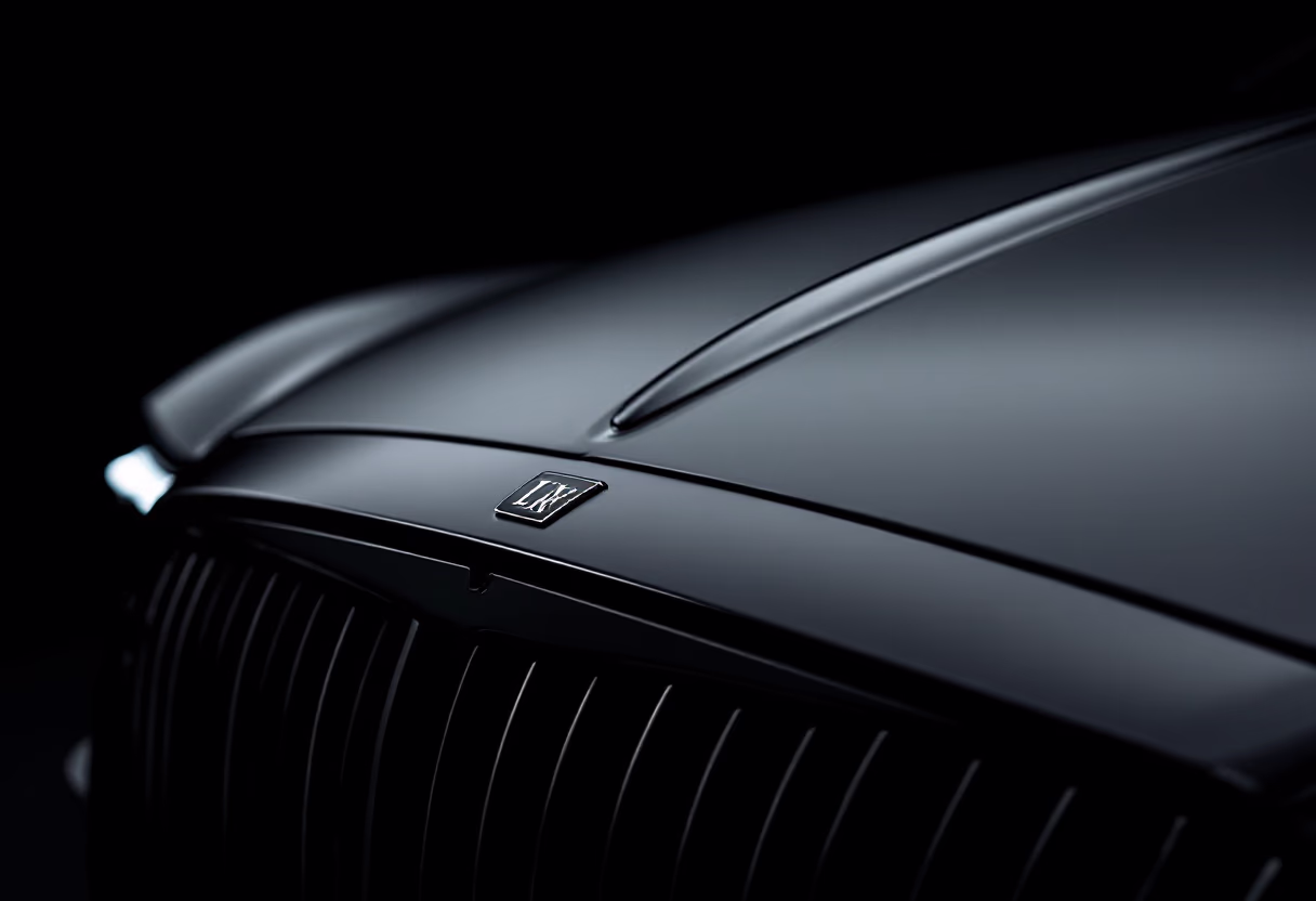 image of a luxury car detail showcase