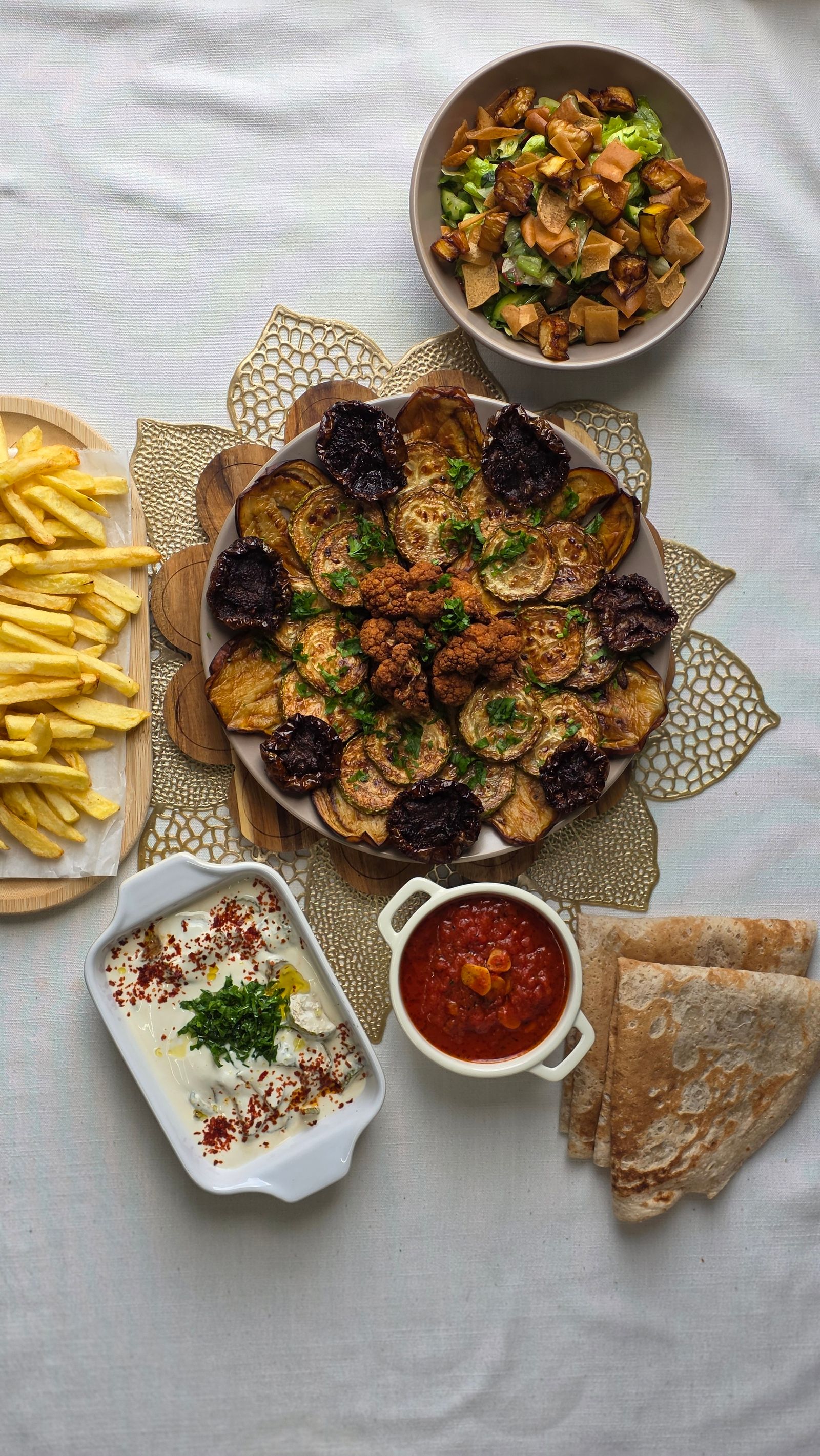 Orientalisch-persisches Buffet