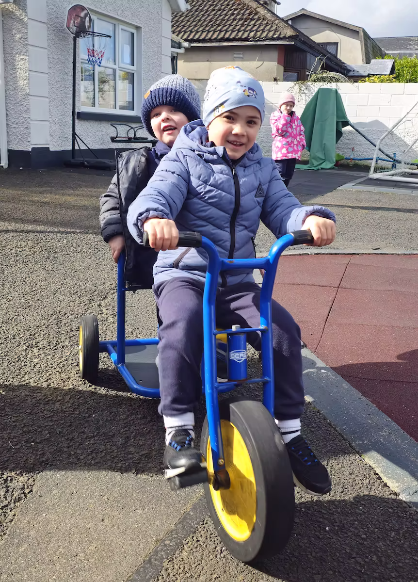 image of children engaged in activities (for a preschools & daycare)