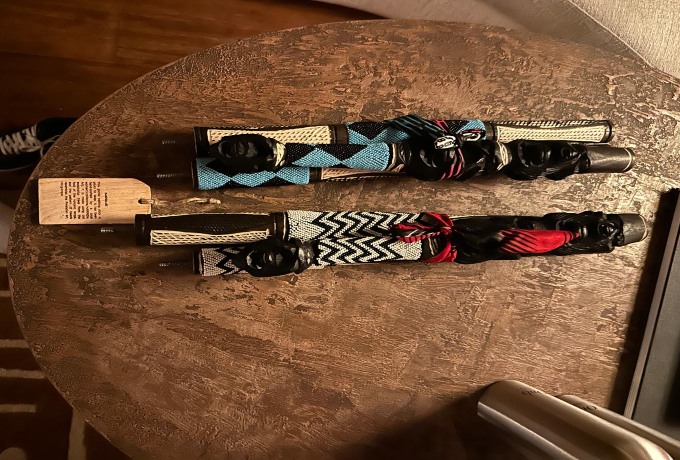 Gorilla trek walking sticks