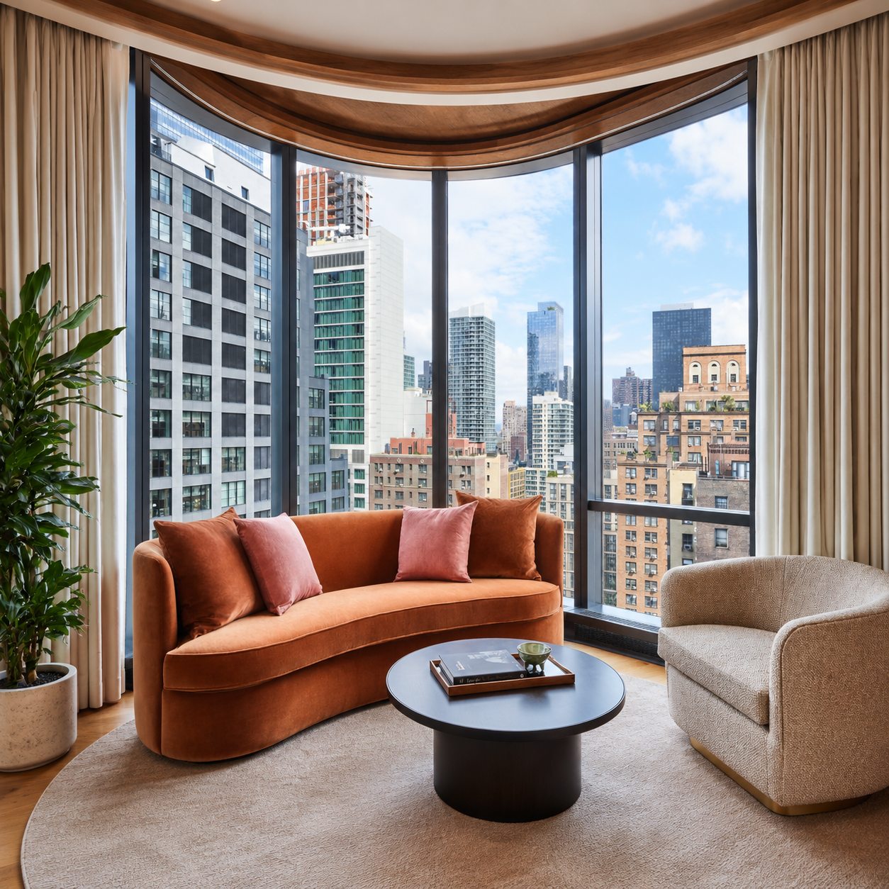 Pendry suite with city views bookable with Virtuoso upgrade benefits through Clements Travel
