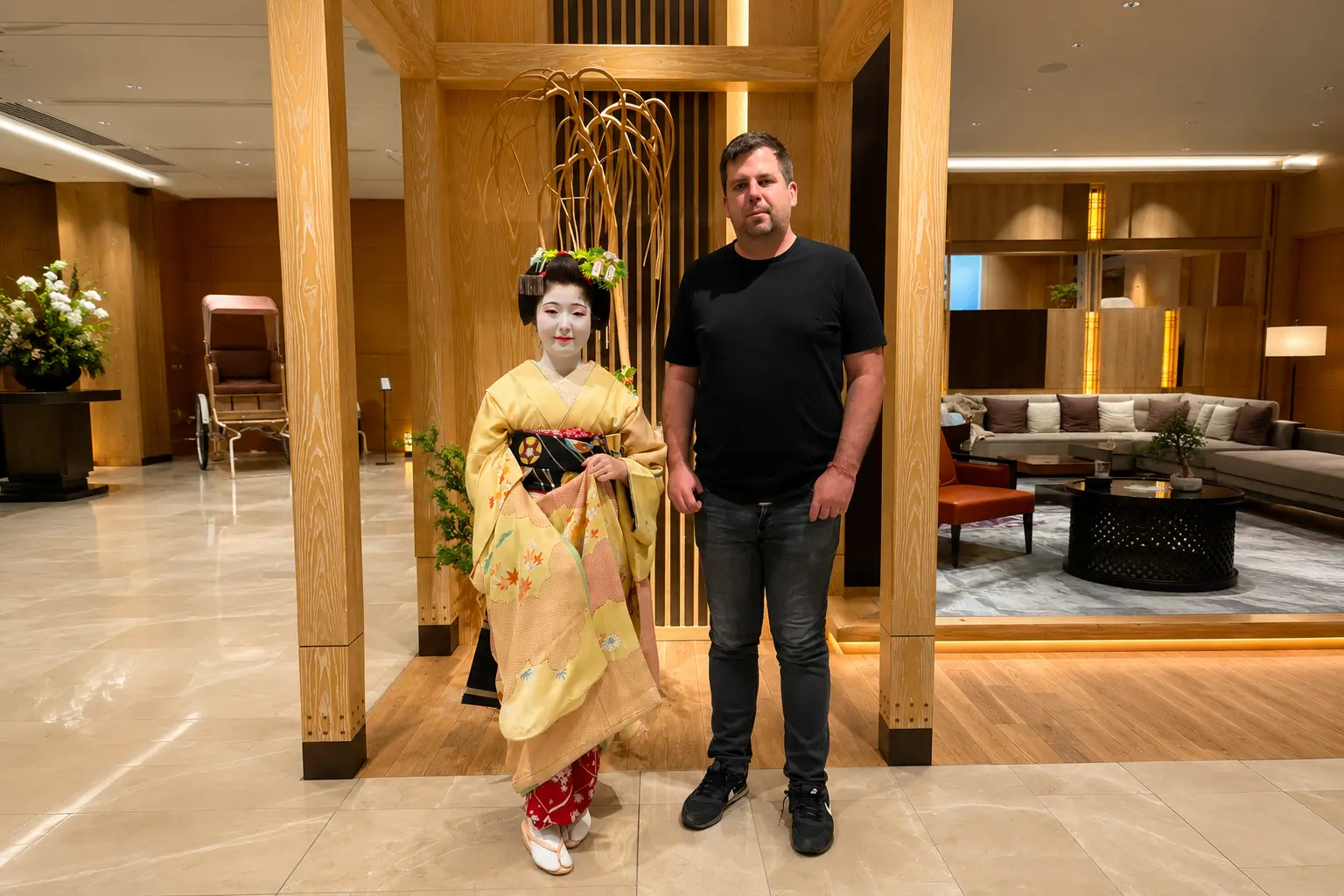 Geiko experience at Four Seasons Hotel Kyoto during a luxury stay in Kyoto, Japan