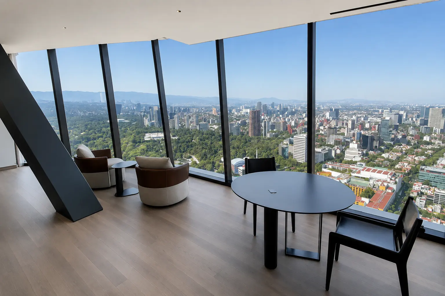 Junior suite upgrade at The Ritz-Carlton Mexico City through Marriott STARS