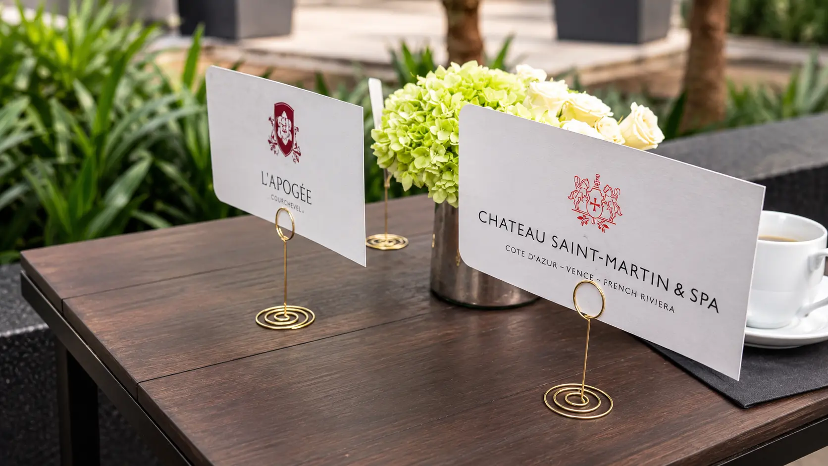 Château Saint-Martin & Spa and L’Apogée Courchevel at an Oetker Collection Pearl Partner event attended by Clements Travel.