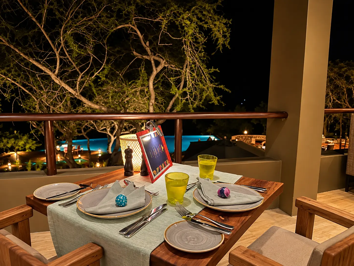 Dinner under the stars during Mexican night at Nuru at Four Seasons Safari Lodge Serengeti.