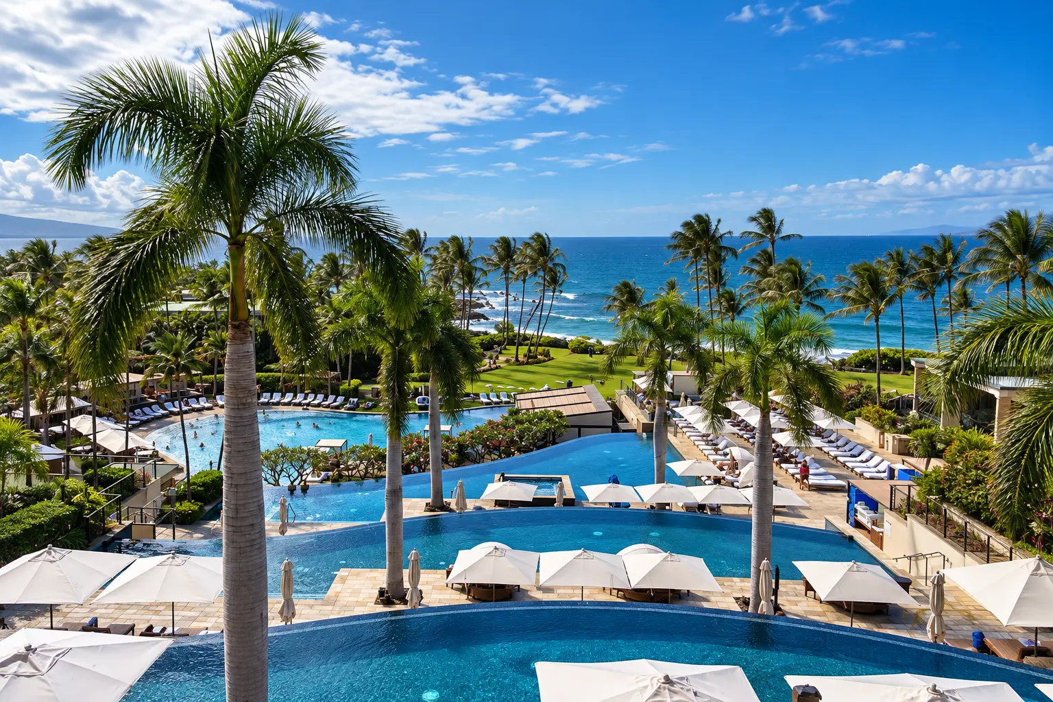 Cliffside suites overlooking the Pacific Ocean and secluded beach at Four Seasons Resort Tamarindo, Mexico
