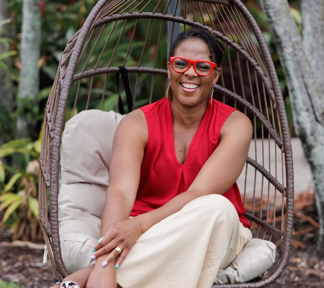 Portrait of therapist Terrini Woods