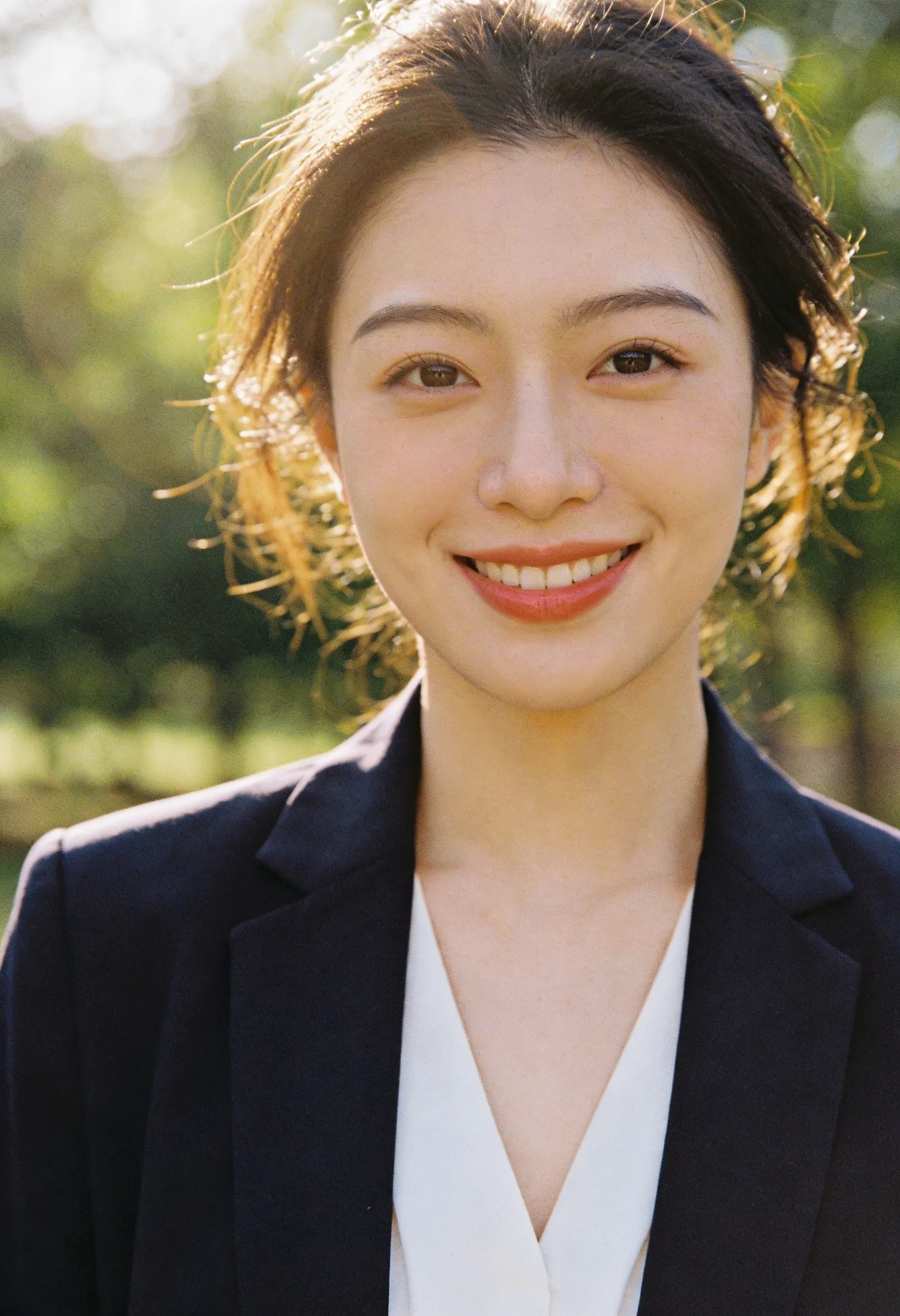 Professional headshot of Sarah Chen, Lead Designer at Friction consulting agency