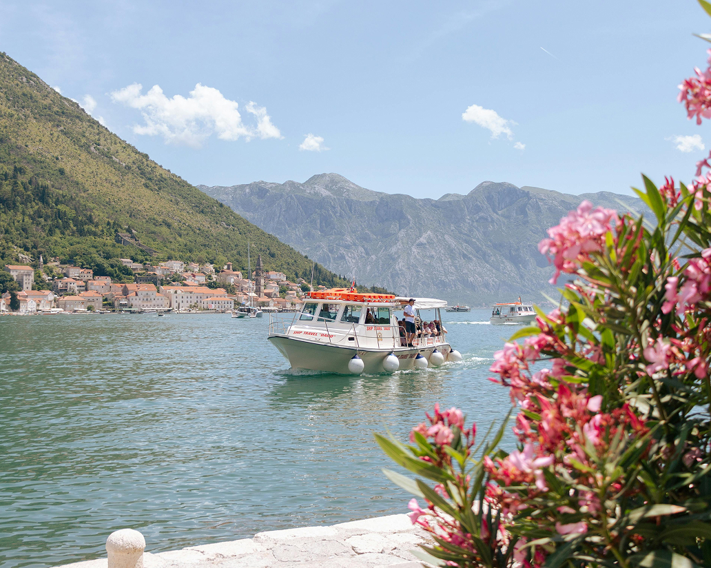 Photo of the Boka Bay in Montenegro