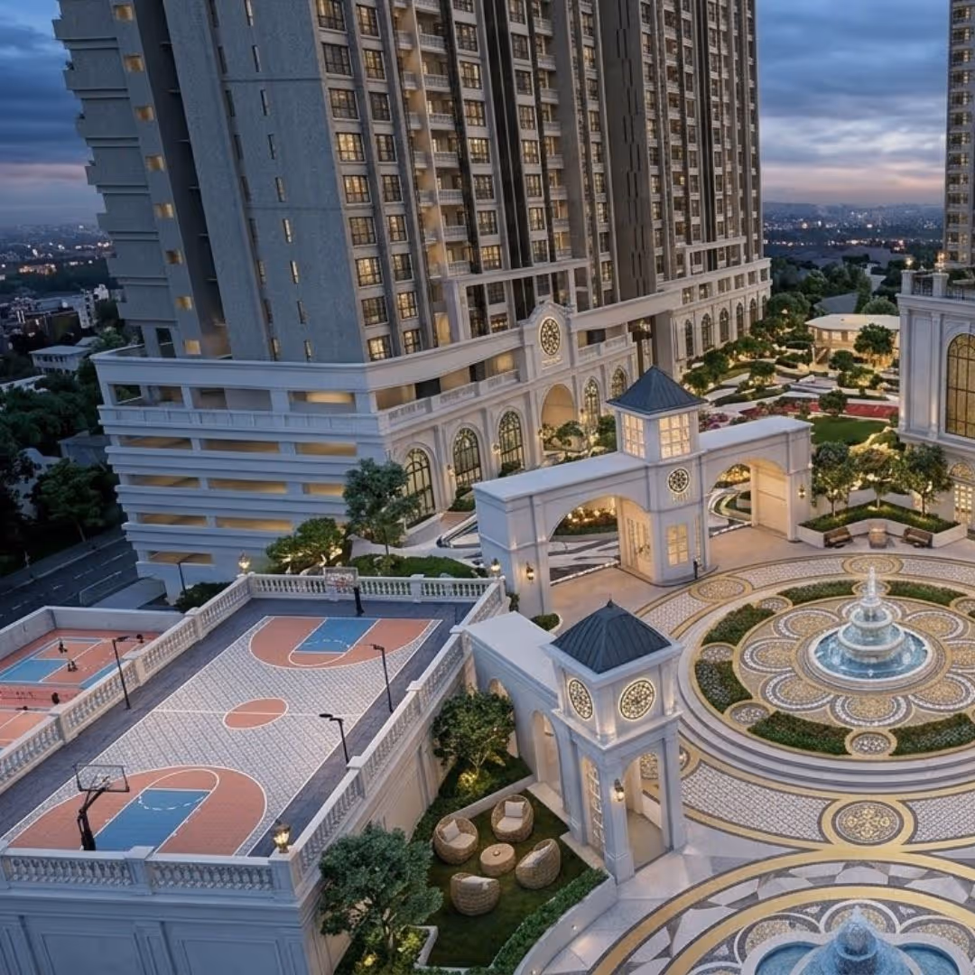 Poolside sun decks and relaxation zone at Tuan Straits