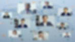Global team connecting and collaborating digitally across locations in a modern work environment