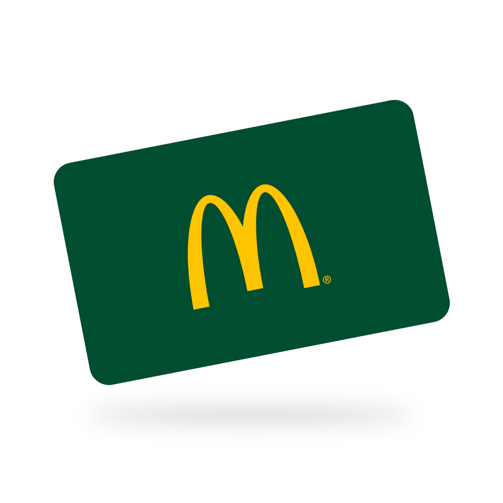 McDonald's gift card