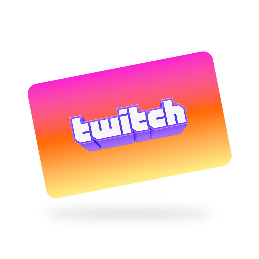 Twitch gift card