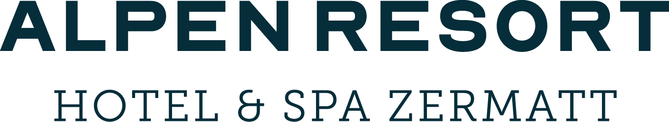 Blaues Logo des Alpen Resorts