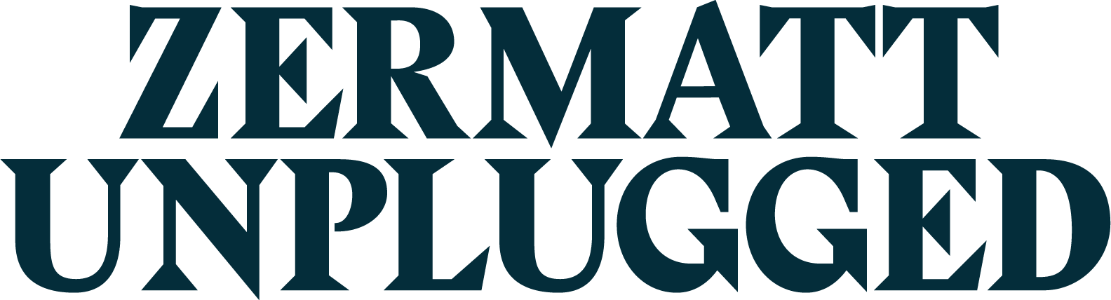 Logo vom Zermatt Unplugged