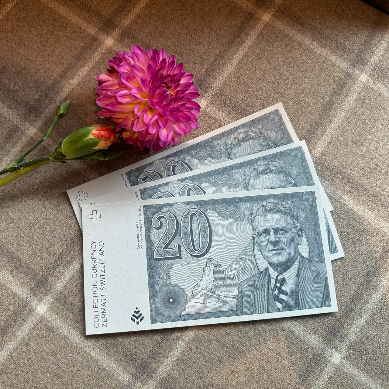 20er-Note der Collection Currency Zermatt