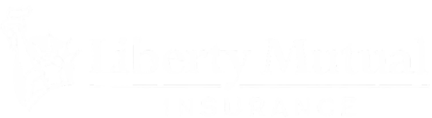 Liberty Mutual Insurance logo with the Statue of Liberty's torch and crown symbol.