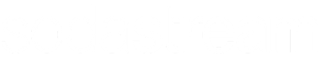 Sodastream brand logo in white text on a transparent background.