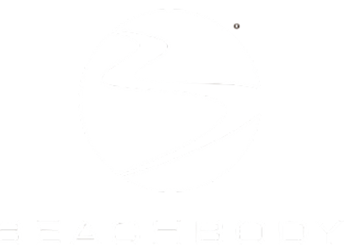 Beachbody company logo with a stylized S inside a circle above the text BEACHBODY.