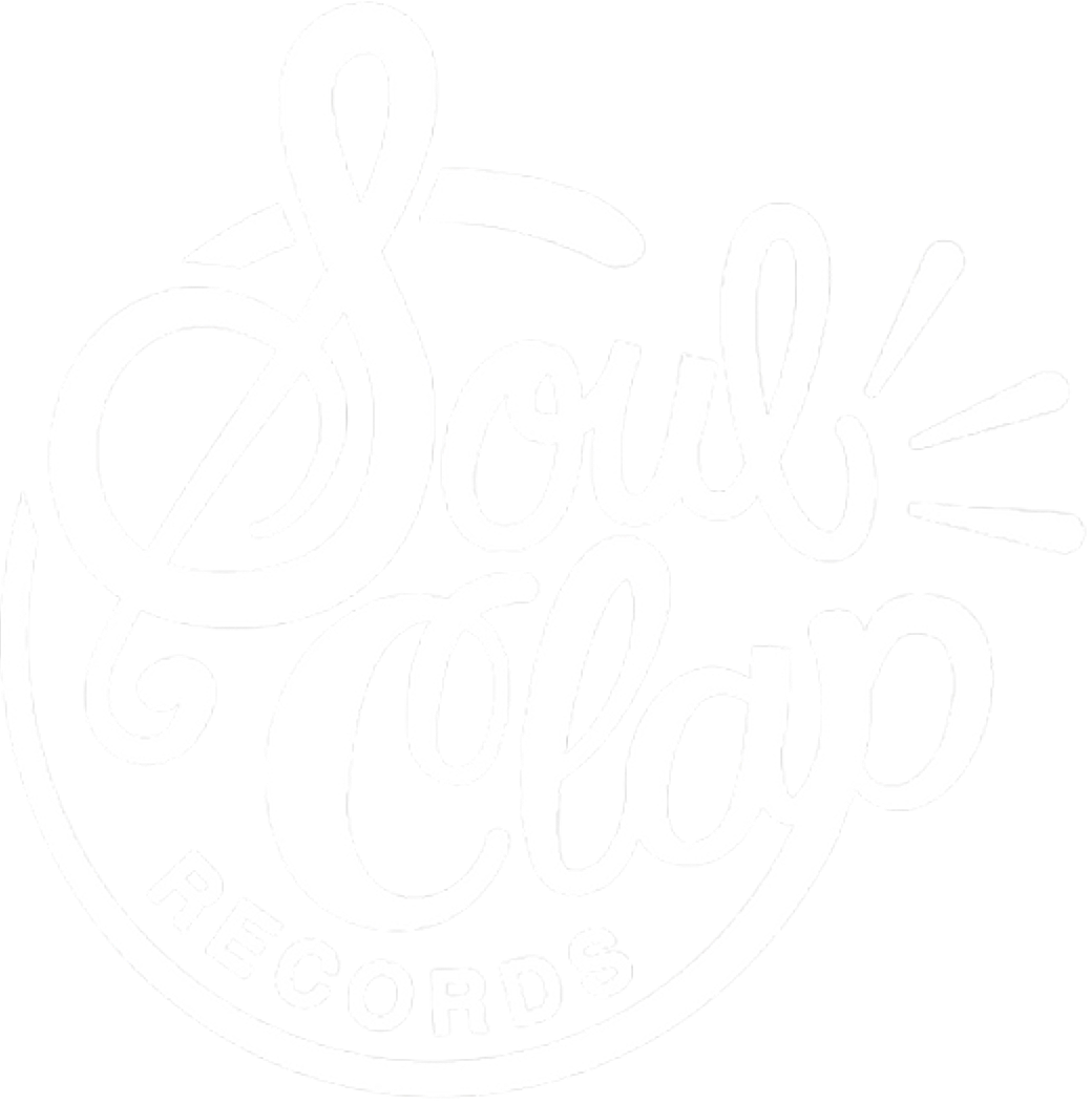 Soul Clap Records logo with stylized script and decorative lines in white on black background.