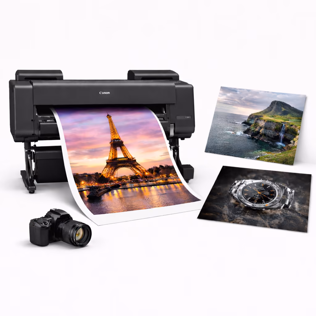 Grootformaat fotoprint voor presentatie en wanddecoratie