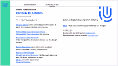 Une des slides du support pédagogique proposant des plugins figma pour fluidifier le déroulé du challenge en sous-groupe.