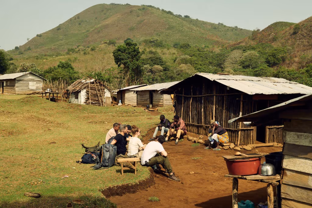 Das Hirtendorf am Rande des Vulkans