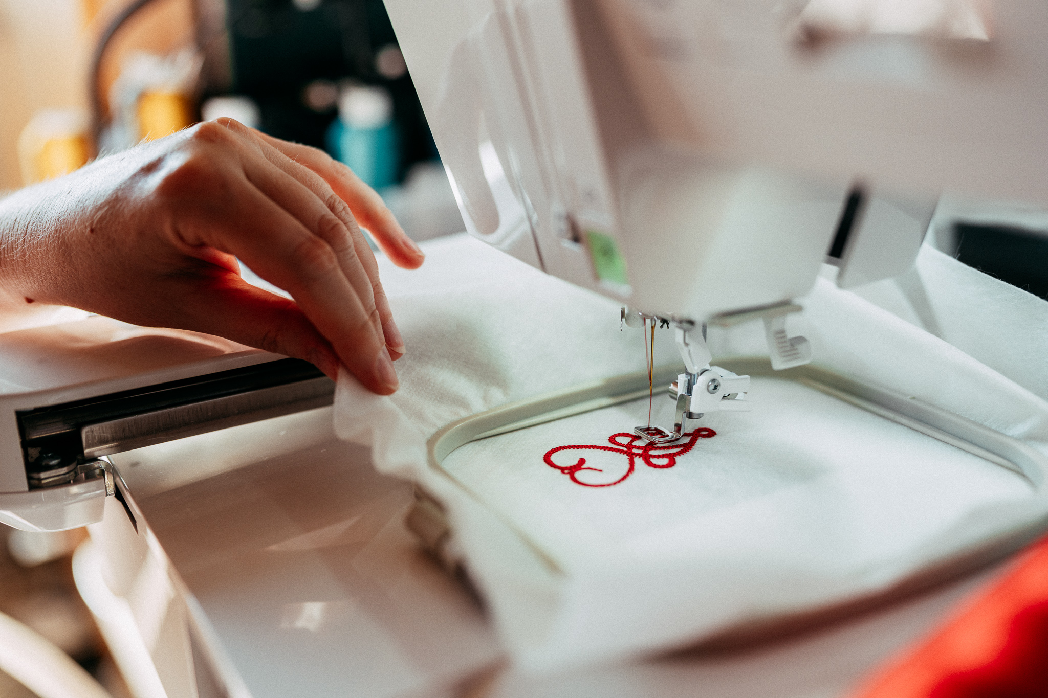 Stickerei Rock'n'Röschen