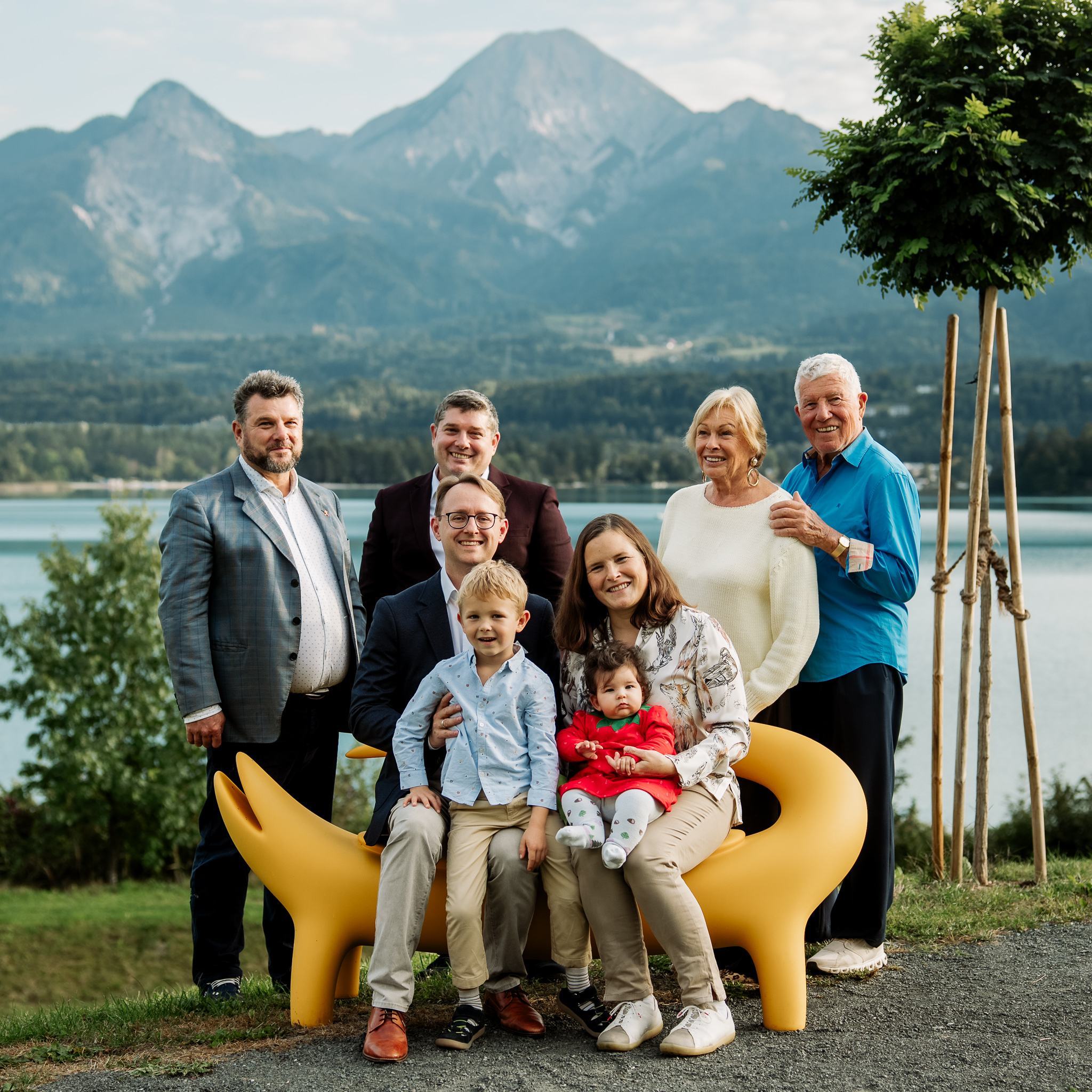 Familie Karner - Portraitshooting Karnerhof am Faaker See
