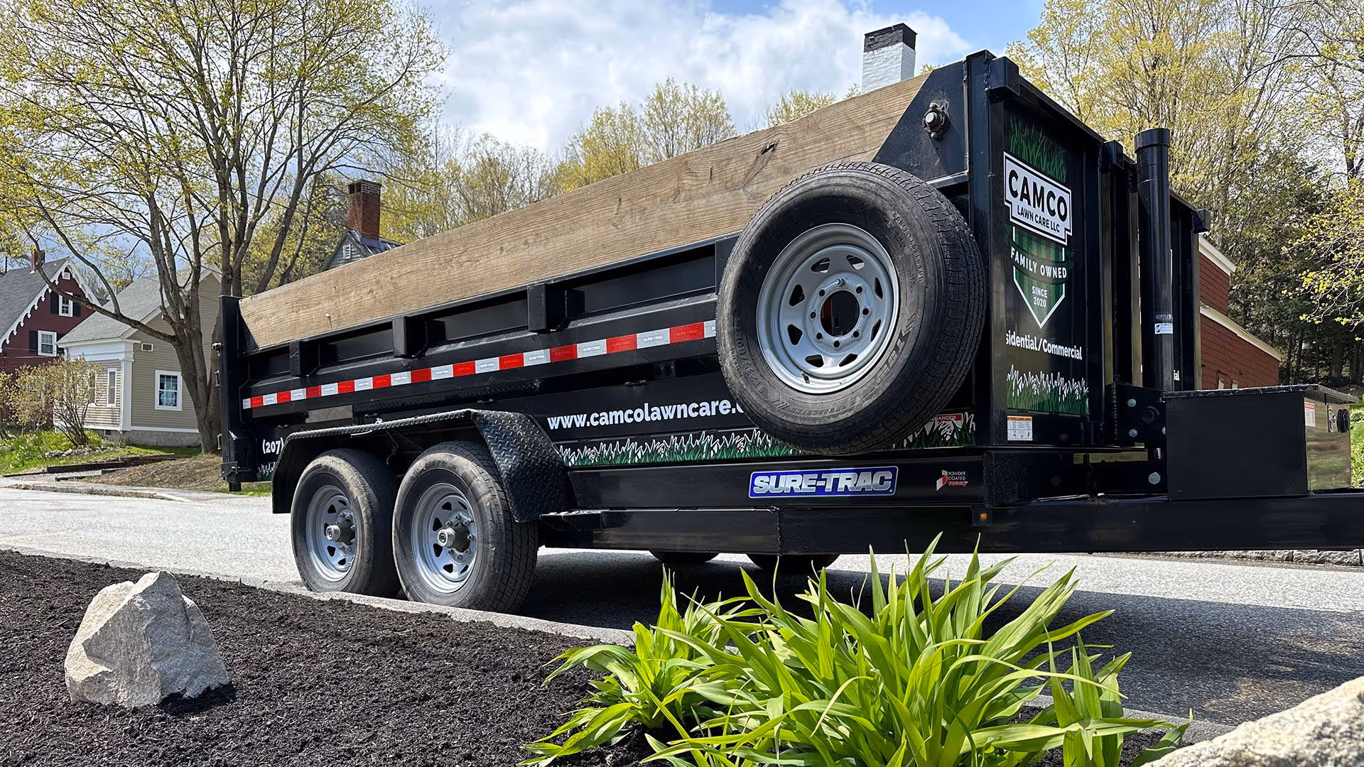 lawn care careers Gardiner Maine CamCo Lawn Care hiring outdoor jobs