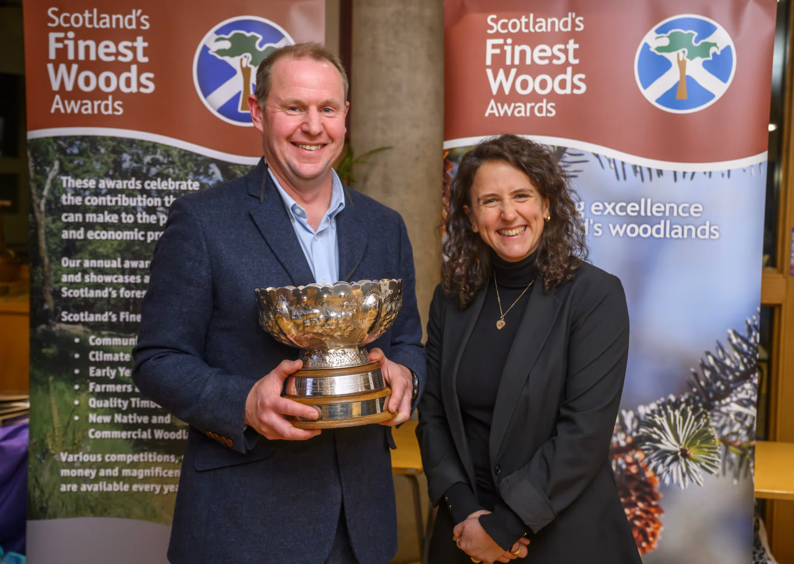 John Kennedy Trophy for Multi-Purpose Woodlands