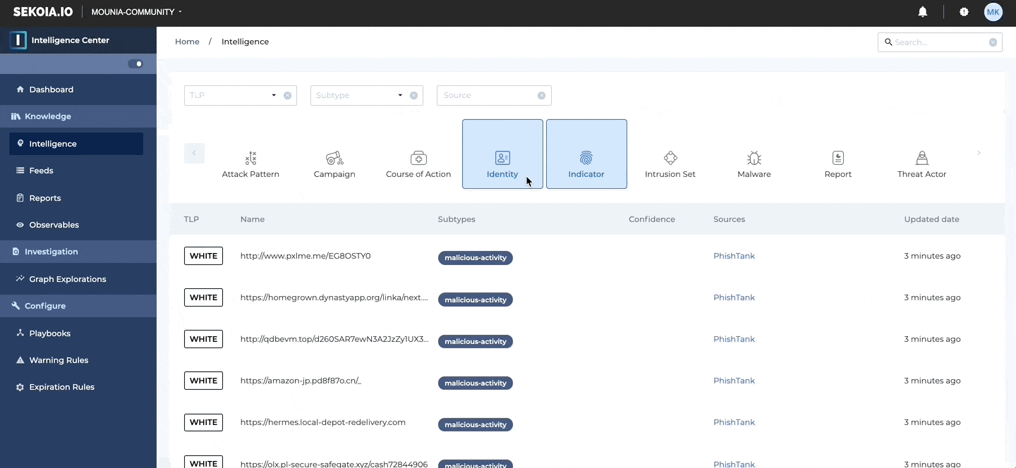 New exclusive source from SEKOIA platform
