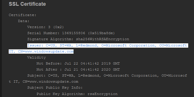 The relevant information is highlighted in white