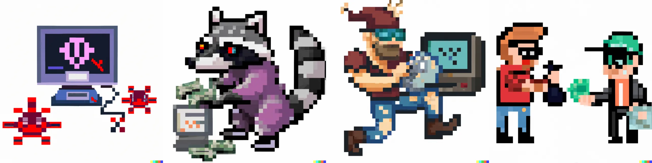 cartoon characters