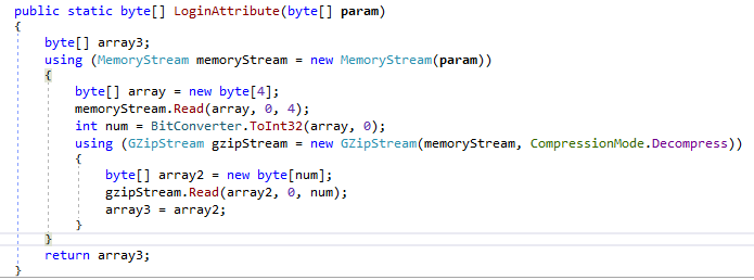 Function to read the compressed resource. Source : blogpost about Mallox Ransomware