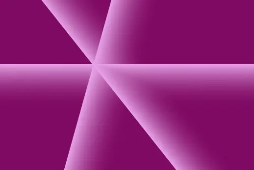 overlapping pink beams