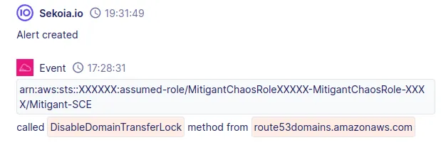 Detection scenario by Sekoia and Mitigant following an attack carried out by Scattered Spider in the cloud. Step: Defense Evasion
Source: Emulating and Detecting Scattered Spider-like Attacks