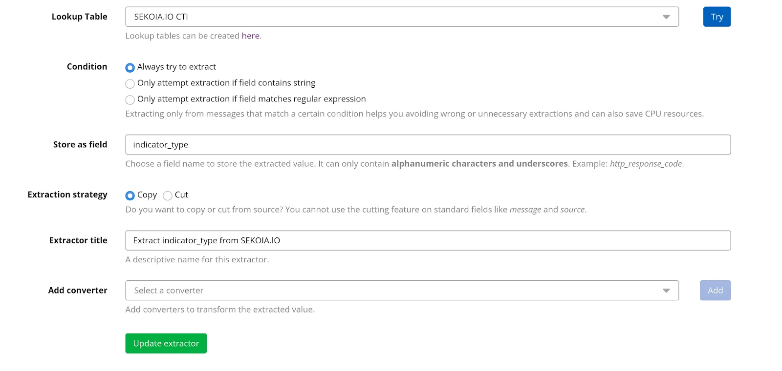 SEKOIA.IO CTI Extractor