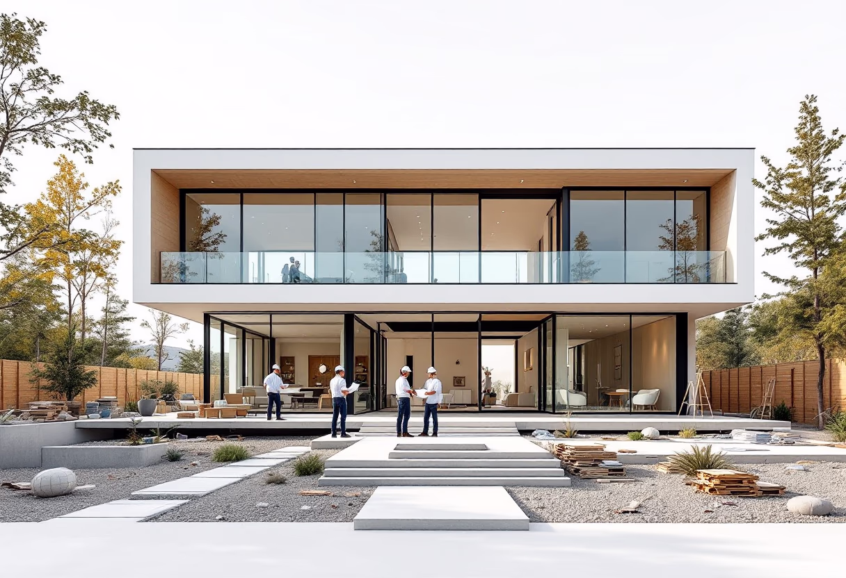 image of custom home building service