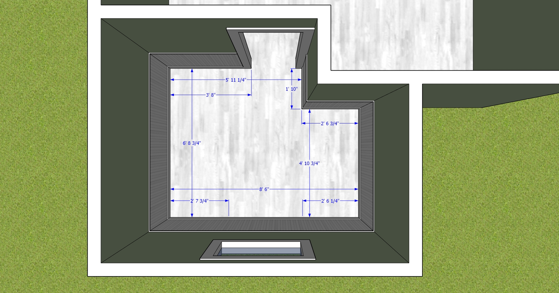 image of completed building project (for a construction company)