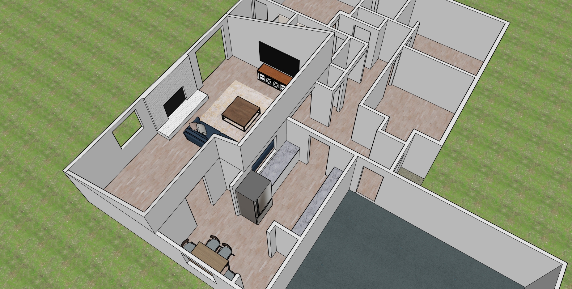 [background image] image of architectural plans (for a construction company)