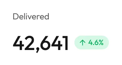 delivered