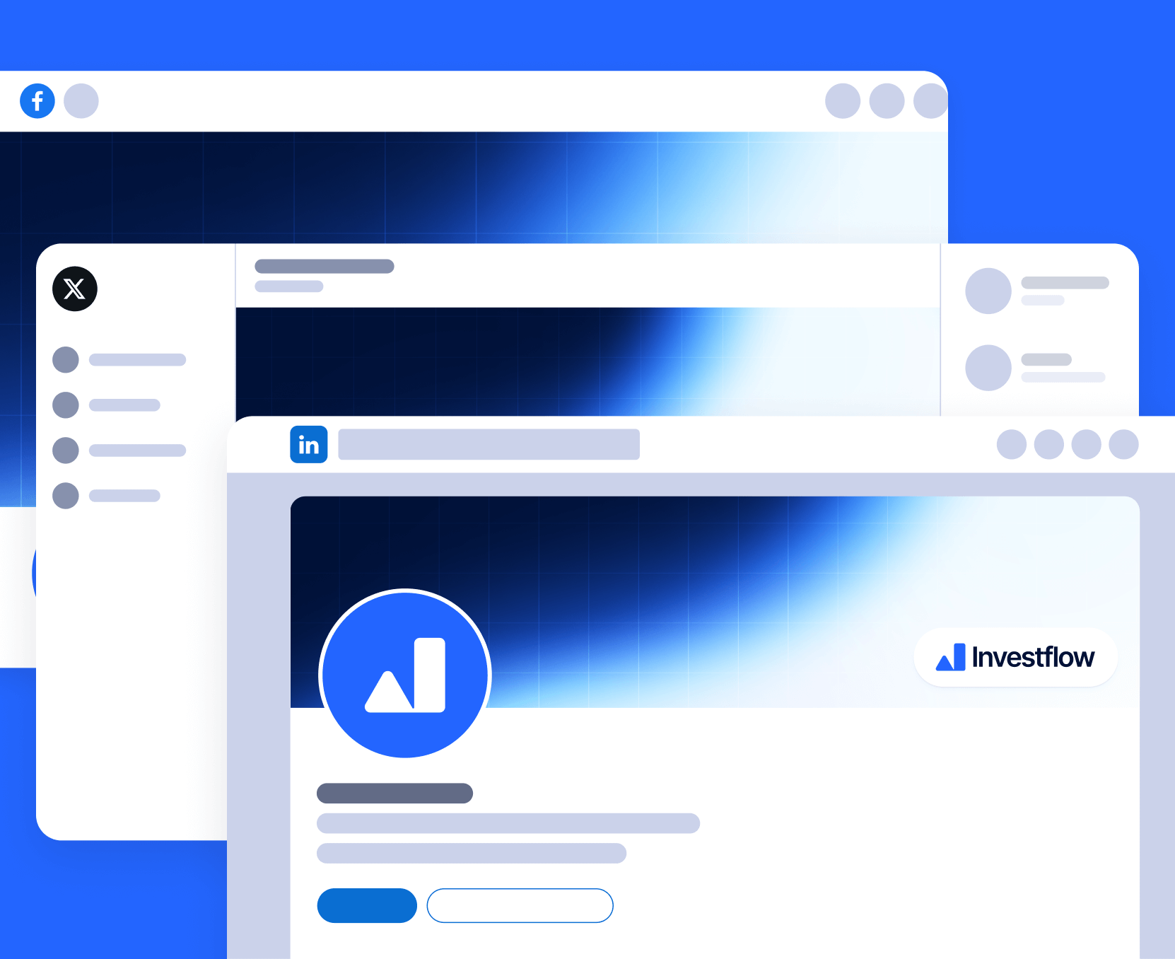 Investflow - Social Media Assets Included - Investing Firm Webflow Template
