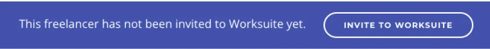 Worksuite freelancer management system - invite contractor to your centralized invoicing system 